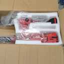 2-IN-1 Cordless 10-Inch Pole Saw And Chainsaw Compatible with Milwaukee 18V Battery, Total Reach of Max 15ft, Auto Oiling, Electric Pole Saw for Tree Trimming Pruning (Battery NOT Included)