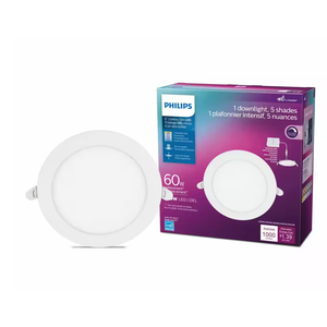 LED Philips 60W Slim 6-inch Canless Downlight
