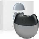 Electric Nail Clipper with USB Charging, Nail Chip Storage Electric Nail Trimmer, 2 Speed Levels for Babies, Seniors and Adults (Frosted Black)