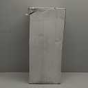 Mailboxes for Outside, Galvanized Steel Medium Black Metal Mailbox, 20 x 8.7 x 6.7 Inches