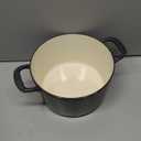 Martha Stewart Gatwick 4 Quart Enamel Cast Iron Dutch Oven - Grey (Gray)