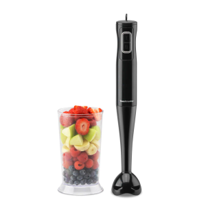 Toastmaster Immersion Hand Blender Mixer Black with 700ml Blending Cup 100W