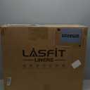 LASFIT Floor Mats & Cargo Liner for VW Atlas Cross Sport 2020-2026, All Weather TPE Custom Fit Floor Liners 1st and 2nd Rows Car Mats & Cargo Mat for Volkswagen Atlas Cross Sport Accessories, Black