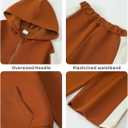 Mioglrie Girls Clothes 4T 5T Fall Winter Girl Outfit Toddler Girl Clothes Size 6 7 8 Sweatshirt Pant Clothing Sets (Autumn Brown)