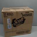 Scott 1000 Trusted Clean Toilet Paper, 32 Rolls, Septic-Safe, 1-Ply Toilet Tissue