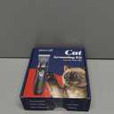 oneisall Quiet Cat Clippers for Matted & Long Hair, 2-Speed Cordless Pet Shaver Grooming Kit for Cats, Small Dogs & Animals (Blue)