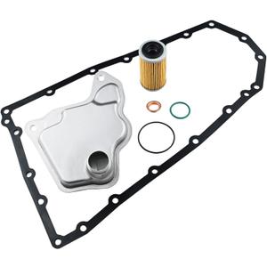 RE0F10D CVT Transmission Filter Oil Pan Gasket Kit 31728-29X0D Compatible With Nissan 16-24 Murano 3.5L,16-23 Maxima 3.5L,16-18 Altima,17-20 Pathfinder,2016-2017 Quest 3.5L