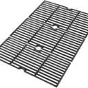 463343015 Grill Grates for Charbroil Advantage 463344015 463344116 463343819 463371116 4 Burer Grill, Cast lron Cooking Grate for Char Broil Gas2Coal 463340516 463370519 G421-0008-W1 Replacement Parts