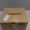 LEPOWER Battery Powered LED Flood Light Outdoor,1500LM Motion Sensor Security Lights, IP65 Waterproof, Wireless Flood Light Battery Operated,3 Head Motion Detector Light for Garage, Yard, Porch (Black)