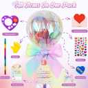 24 Pack Giant Rainbow Stationery Set Party Favors & Goodie Bags for Kids, Return Gifts for Birthday Party, Classroom Rewards Prizes & Gifts Exchange for Students, Back to School Stationery Gift.