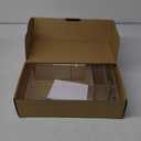 AboveTEK Acrylic Monitor Stand  Clear Monitor Riser & Computer Desk Stand, Premium Acrylic Laptop Stand for Home Office, PC TV Stand with Keyboard Storage Heavy Duty Desk Riser