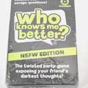 QUOKKA Who Knows Me Better? - NSFW EDITION | Bold & Spicy Party Card Game for Adults Only | 500+ Daring Questions to Expose Your Friends’ Deepest Desires (2 Pack)