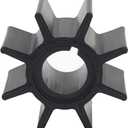 QuickMarine 8M0135803 Water Pump Impeller Service Kit for Mercury Marine & Tohatsu Nissan 9.9 15 18 20 HP Outboard Motor Replacement 47-803748 334-65021-0 Sierra 18-8921 with Gasket and Key