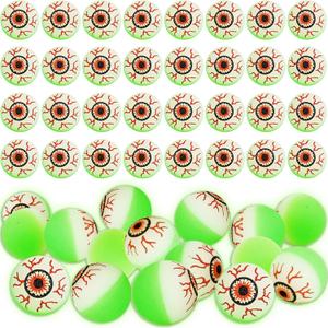 48 Pack Glow in The Dark Eyeball Bulk Halloween Green Eyeballs Decor Green Glowing Bouncy Balls for Halloween Spooky Trick or Treating Party Favors 48 Pack Glow in The Dark Eyeball Bulk Halloween Green Eyeballs Decor Green Glowing Bouncy Balls for Halloween Spooky Trick or Treating Party Favors