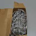 LYHOPE Icicle Christmas Lights, 432 LED 35.4ft 8 Modes Icicle String Lights with 72 Drops, Window Curtain Fairy Lights for Xmas, Eaves, Wedding, Garden, Outdoor, Indoor Decor (Clear White)