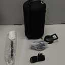 1 Gallon Water Bottle Insulated | Thickened Stainless Steel Vacuum Metal Water Jug | Portable Sports Large for Gym and Hiking with Straw, Carrier Bag, Handle Strap | BPA-Free 128 oz (Advanced Black)