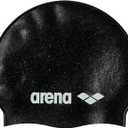 Arena Classic Unisex Soft Silicone Swim Cap for Women and Men, Intensive Training Comfortable Non-Slip Long Hair Swimming Hat