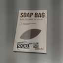 ZOMCHI 2 Pieces Different Roughness Soap Pouch and Soap Saver Pocket for Use in Shower, Body Scrubber Shower Sponge, Premium Exfoliating Soap Bag