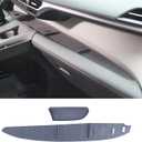 3PCS Center Console Panel Non-Slip Silicone Pad for Sienna Accessories 2021-2025,Central Control Panel Original Car Texture Cover for Sienna LE Limited Platinum SE XLE XSE