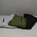 PURE CHAMP Mens Sweatpants 3 Pack Fleece Active Athletic Workout Jogger Sweatpants for Men with Zipper Pocket Size Large