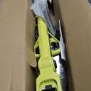 Electric Weed Wacker Eater Cordless Weed Trimmer Battery Powered 24V Powerful Brushless Brush Cutter with 2pcs 4.0Ah Batteries and Charger Stringless Grass Trimmer 2 Types Blades for Yard