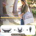 Beberoad Love Baby Travel Bassinet Portable Bassinet for Infants, Gray