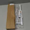 HUFEEOH Adhesive Paper Towel Holder Under Cabinet Wall Mount for Kitchen Paper Towel, Stainless Steel Paper Towel Roll Rack for Bathroom Towel (Thick, White)