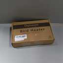 Bird Heater, Thermostatical Bird Warmer for Parakeets, IP67 Waterproof Bird Accessories and Supplies, 12V