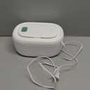 Momcozy New Baby Wipe Warmer, Large Capacity Wipe Dispenser Compatible with 60-80pcs,10-Min Fast Heating,4 Temperature Modes,Innovative Spring Design,Silicone&Top Seals,Even Heating,3-Level Nightlight (Green)