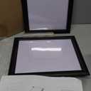 Blulu 2 Pcs Black, 8.5 x 11 Inch, Front Load Easy Open Snap Frame Poster/picture Frame, Metal Frame, Snap Open Sign Holder Frame, Wall Mount or Tabletop