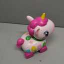 KAISASA Musical Unicorn Toys for 1 Year Old Girl Gifts, Educational Baby Toy 6-12-18 Month, 1st Birthday Gift for 1 Year Old Girl Toys, Bilingual Learning Present for 7 8 9 10 12 Month