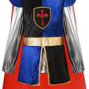 ReliBeauty Kids Knight Costume for Boys and Girls, 9-11/150
