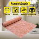 Waterproofing Membrane 3.3 ft x 32.8 ft / 108 Sq Ft Waterproof Membrane for Shower 23.6mil Thickness Shower Waterproof Membrane for Sauna, Bathroom, Walls, Tile, Kitchen, Roof and Wet Areas