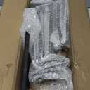 TIDYME Garage Tool Organizer Wall Mount - 48 inches - Sturdy Storage Rack with Adjustable Hooks, Anti-Rust - Easy Installation, 300lbs Capacity - Garden Tool Organizer (03 Racks & 06 Hooks) (Black)