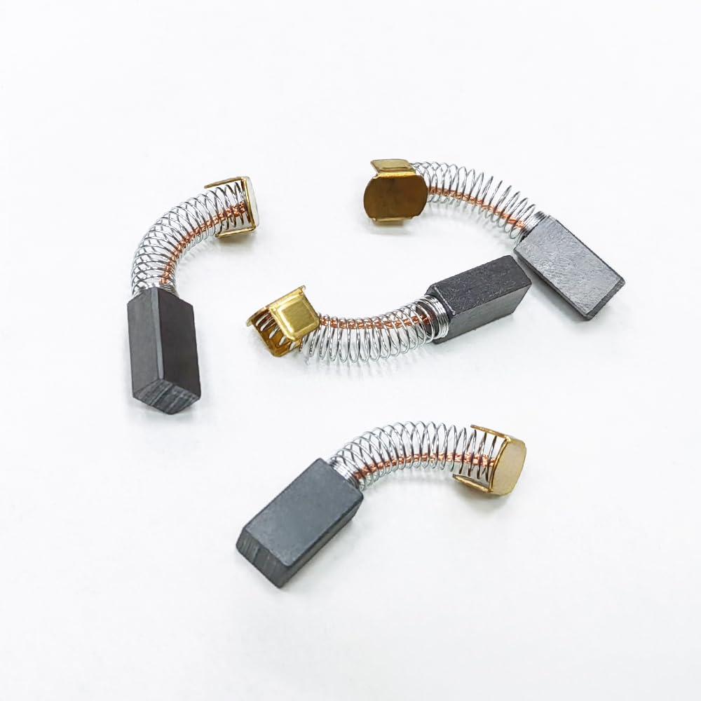 8pcs MEIMRSHLY Electric Pulse Spark Machine servo Motor Carbon Brush DC Motor M818T-031/T818T-036 Brush (Carbon 1, 6 * 9 * 15)