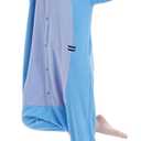 Animal Onesie Adult One Piece Cosplay Costume Pajamas for Women Men (Large, Multicolor Donkey)