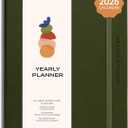 Anecdote 2026 Planner: 52 Week Daily Planner, Yearly, Monthly & Weekly Workflow for Planning Your Success  Vegan Leather Hardcover, Start Anytime & Achieve your Goals - Olive Green
