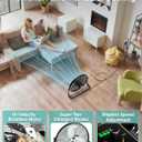 20" Large Solar Fan, Portable Battery Operated Floor Fan, 50W Rechargeable Solar Powered Wireless Camping Fan Outdoor, Waterproof, Hi-airflow, Cordless, for Outside Home Garage Gym Patio Travel