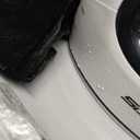 Sundu Mini Travel Iron with Steam,1000W Portable Non-Stick Soleplate Steam Small Iron for Quilting & Sewing,300 Microsteam Holes,90ml Water Tank,Lockable Safety Base,Digital Temperature Control (Black and white)