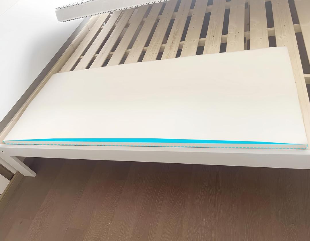 FangKAII Sagging Mattress Support - 50D High-Density Foam, Restores Firmness, Enhances Sleep & Back Health, Easy Setup for Queen/King/Twin XL, 2"x24"x60"