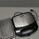 BD Waffle Iron Morning Station (Compact Design, Black/Silver)