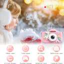 Kids Camera, Toddler Camera for Age 3-8, 48MP Dual Lens Selfie Camera for Kids, 1080P HD Video Recording Digital Camera, Christmas Birthday Gifts for Boys Girls