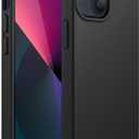 JETech Silicone Case for iPhone 13 6.1-Inch, Silky-Soft Touch Full-Body Protective Phone Case, Shockproof Cover with Microfiber Lining (Black)