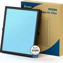 AROEVE MK04 Air Filter Suitable for MK04 for Dust, Pet Dander, Smoke, Pollen for Bedroom and Office- Standard Version (Blue)