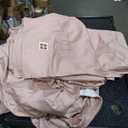 Bedsure Bamboo Viscose Cooling Sheets, Rayon Cotton Serene Blend, PureWoven, Breathable & Buttery Soft Queen Size Bed Set, Deep Pocket Up to 18", Hotel Luxury Bedding for Hot Sleepers, Rose Pink
