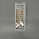 10 x Gloss Nail Strips|Uv Free|22 Pcs,Gel Nail Stickers|Long Lasting Two Weeks and Easy to Apply&Remove|Golden Spot