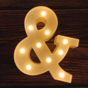 MUMUXI Marquee Light Up Letters Sign Battery Powered LED Alphabet Lights for Party Wedding Birthday Christmas Home Bar Decoration Lighted Symbols