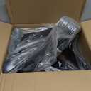 SMARTOR Plastic Hangers 50 Pack, Heavy Duty Plastic Hangers for Clothes - Non-Velvet Slim Hangers with 360 Swivel Hook & Clothes Thin Hanger - Durable Coat Hangars, Space Saving Hanger - Black