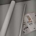 ChrisDowa Cordless Blackout Roller Shades for Windows, Striped Free-Stop Window Blinds with Privacy, Thermal Insulated Window Shades for Home, Office and Door. Grey, 23" W x 72" H