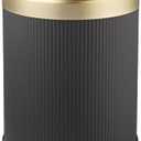 onlcuk Smart Bathroom Trash Can Garbage Can with Lid, 2.8 Gallon Motion Sensor Trash Bin for Bathroom, Kitchen, Small Mini Trash Cans Black Automatic Diaper Trash Can-Dark Gray